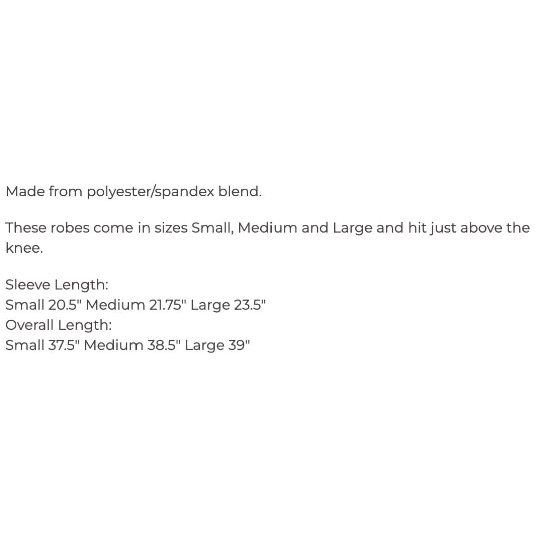 Minky Stretch Luxe Saranoni® Robe – Custom Embroidered Monogram | LMSS® Exclusive Little Mama Shirt Shop LLC