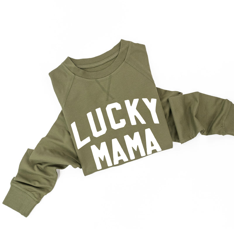 Arched LUCKY MAMA - Lightweight Pullover Sweater