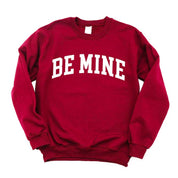 Arched Be Mine - Varsity - BASIC Fleece Little Mama Shirt Shop LLC
