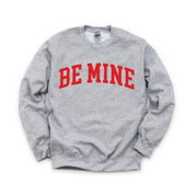 Arched Be Mine - Varsity - BASIC Fleece Little Mama Shirt Shop LLC