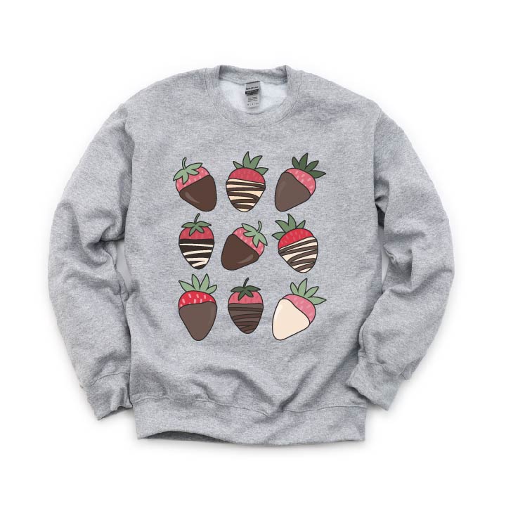 Chocolate Covered Strawberries - BASIC Fleece