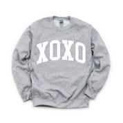 Arched XOXO - Varsity - BASIC Fleece Little Mama Shirt Shop LLC