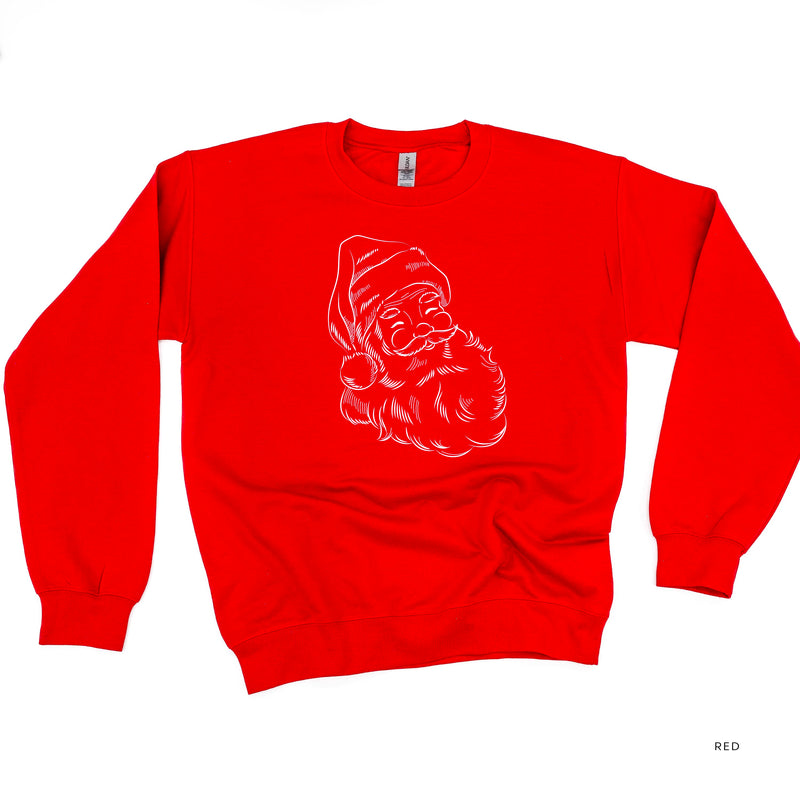 Vintage Santa Sketch - BASIC Fleece