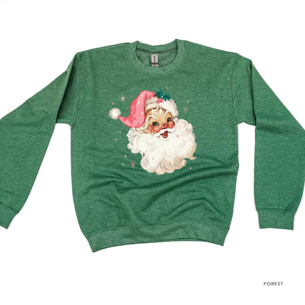 Watercolor Santa - BASIC Fleece