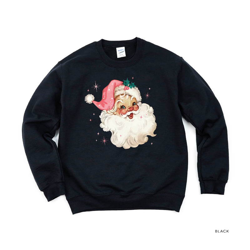 Watercolor Santa - BASIC Fleece