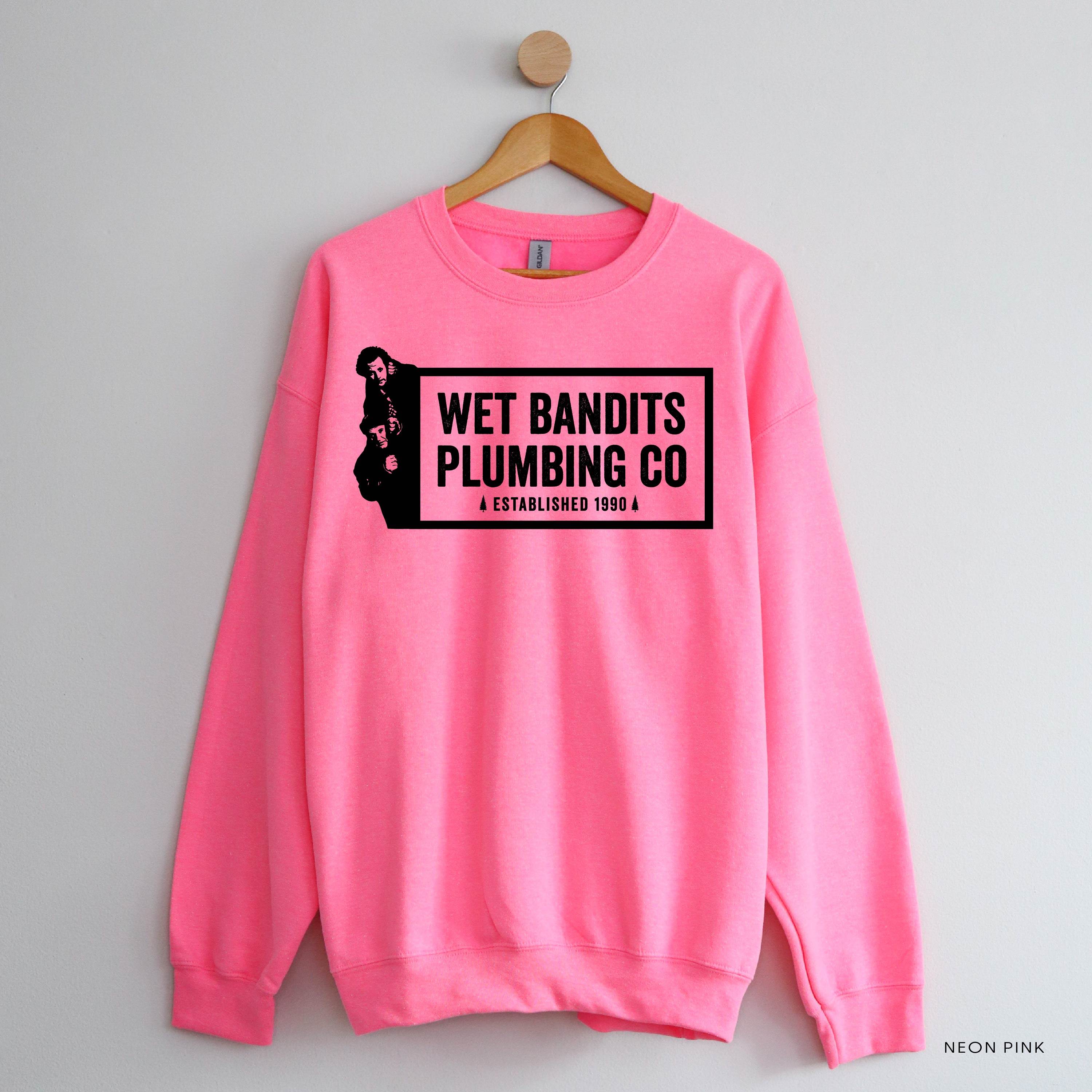 Wet Bandits Plumbing Co. - BASIC Fleece Little Mama Shirt Shop LLC