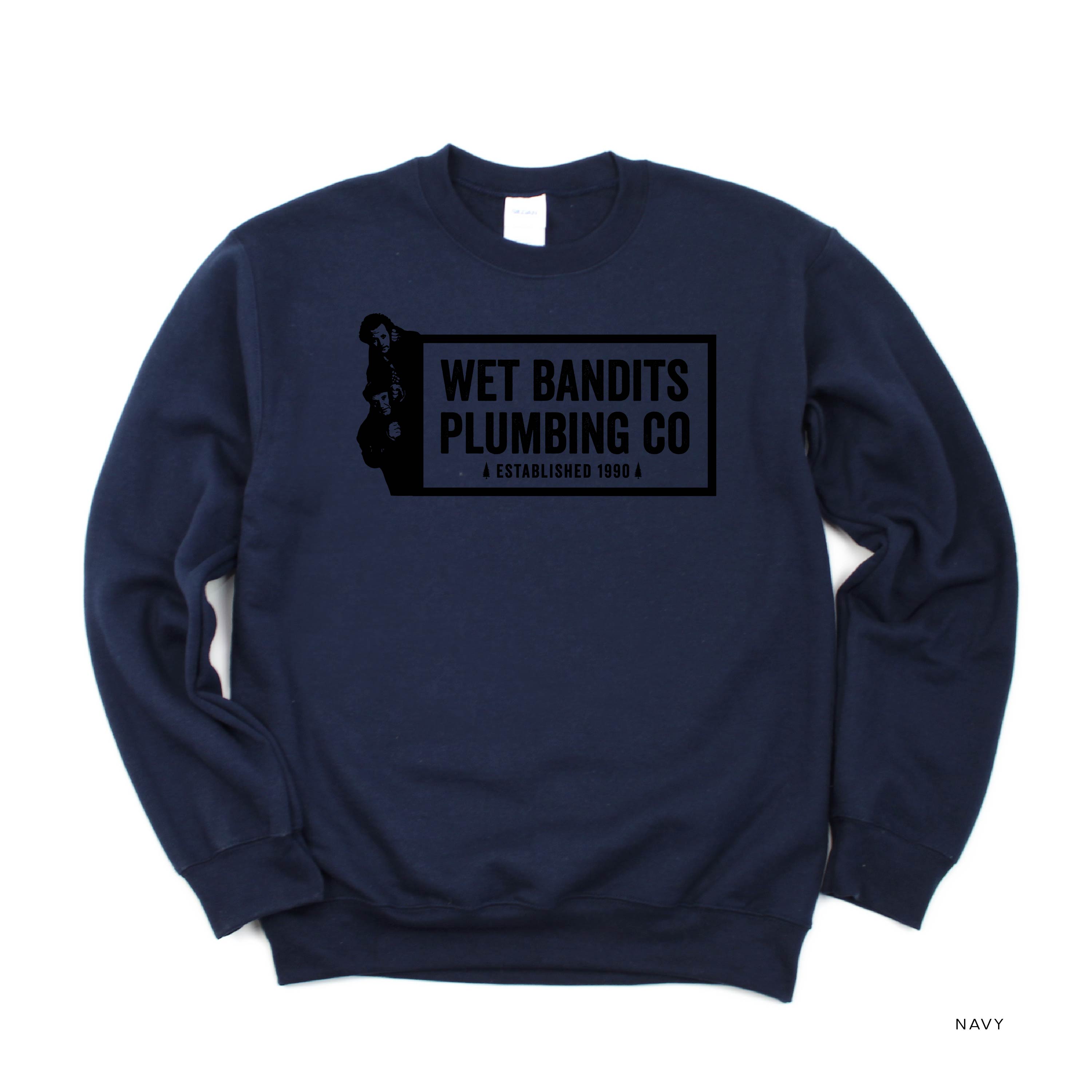 Wet Bandits Plumbing Co. - BASIC Fleece Little Mama Shirt Shop LLC