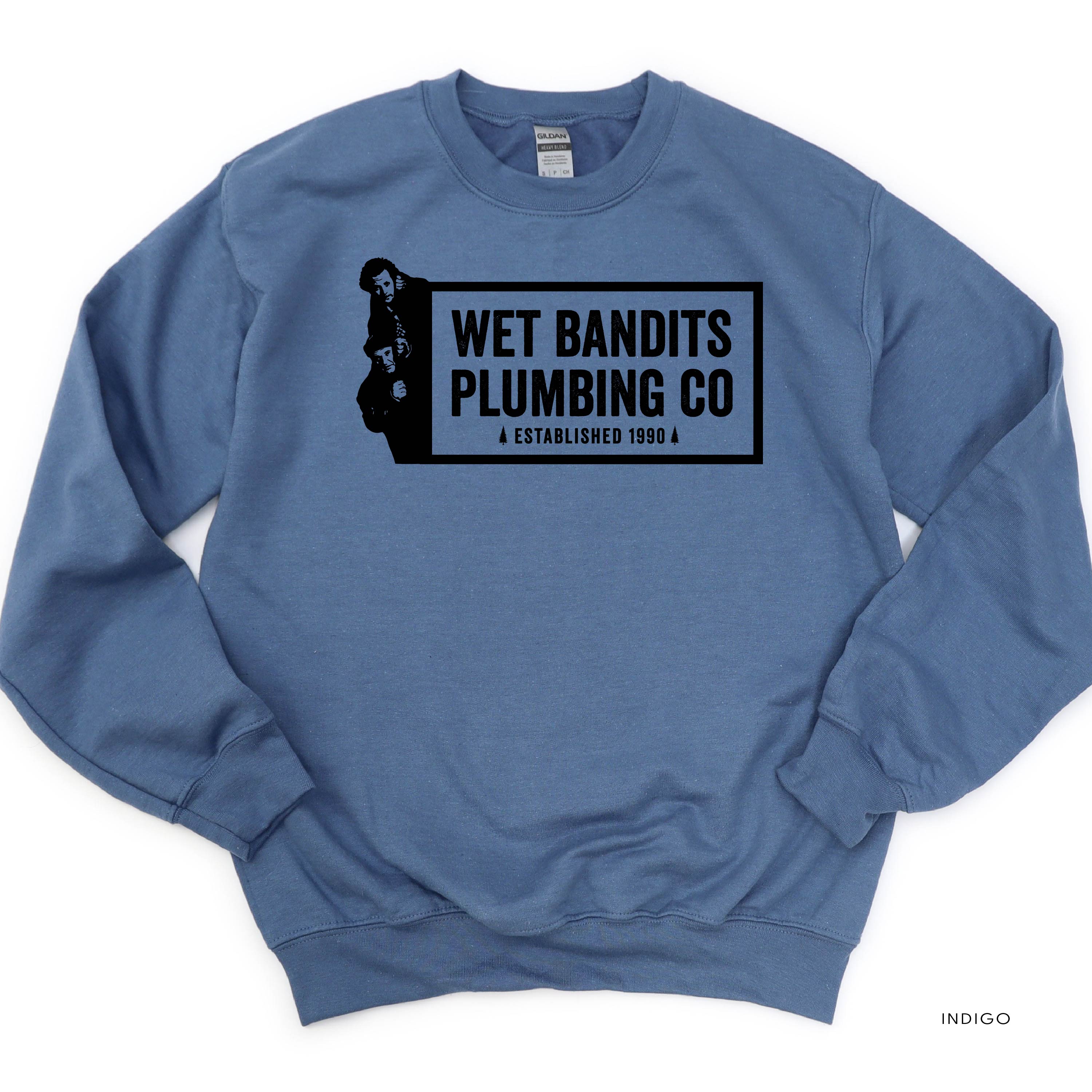 Wet Bandits Plumbing Co. - BASIC Fleece Little Mama Shirt Shop LLC