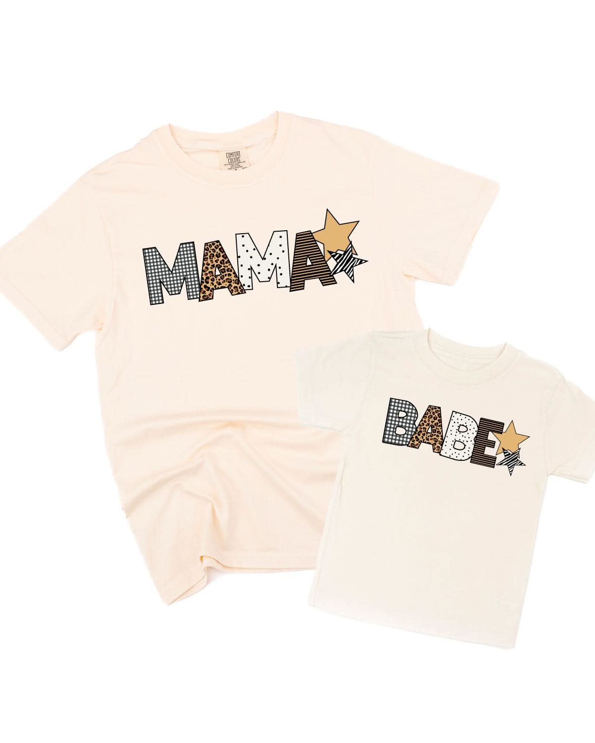 Wild MAMA / BABE - Mommy and Me Coordinating Tee Set | Little Mama Shirt Shop Little Mama Shirt Shop LLC