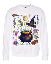 Whimsical Witches Brew - Basic Fleece Little Mama Shirt Shop LLC