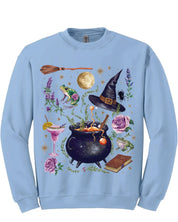 Whimsical Witches Brew - Basic Fleece Little Mama Shirt Shop LLC