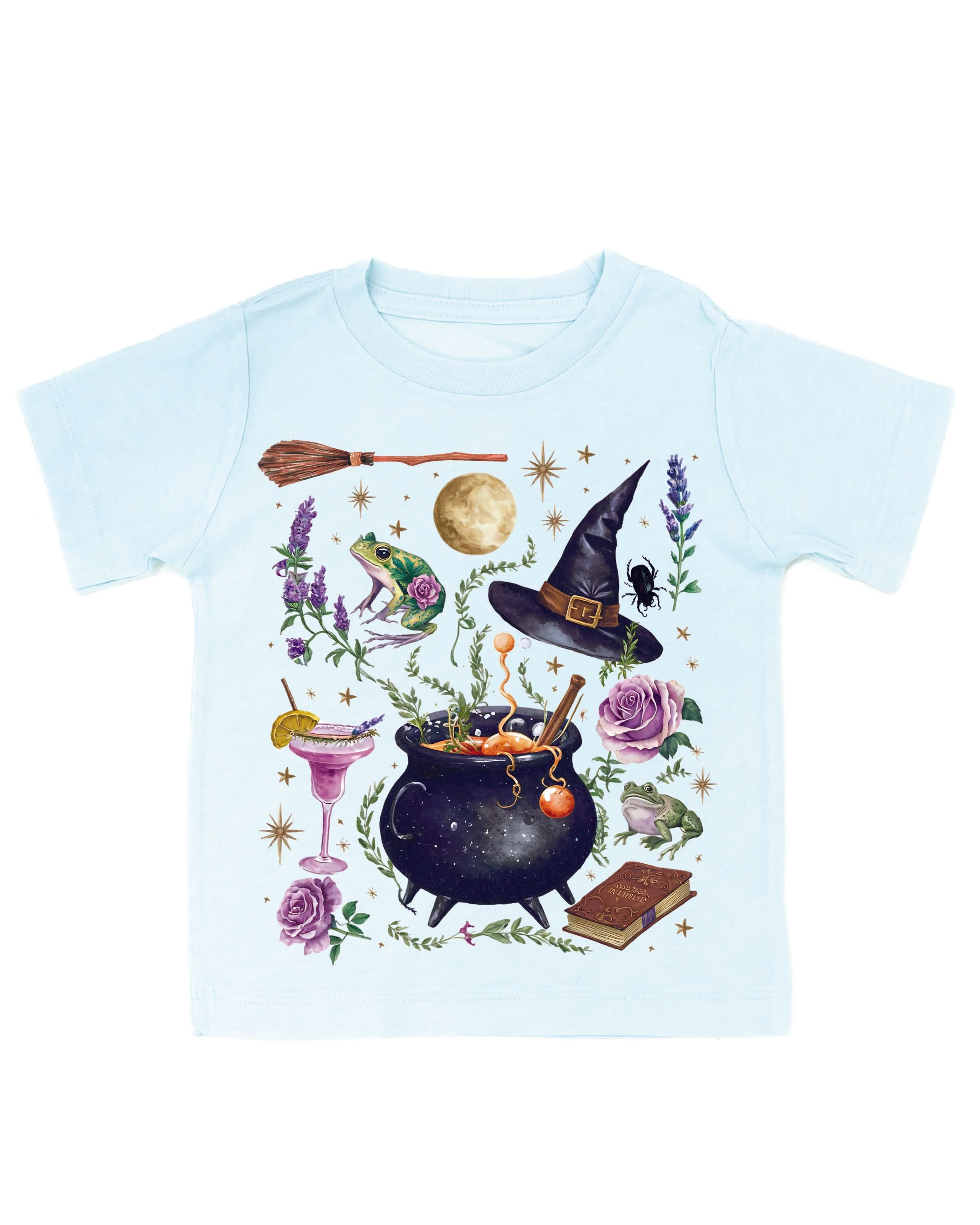 Whimsical Witches Brew - Child Tee Little Mama Shirt Shop