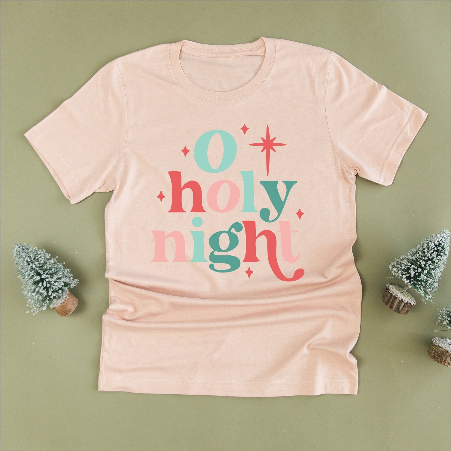 O Holy Night - Unisex Tee Little Mama Shirt Shop