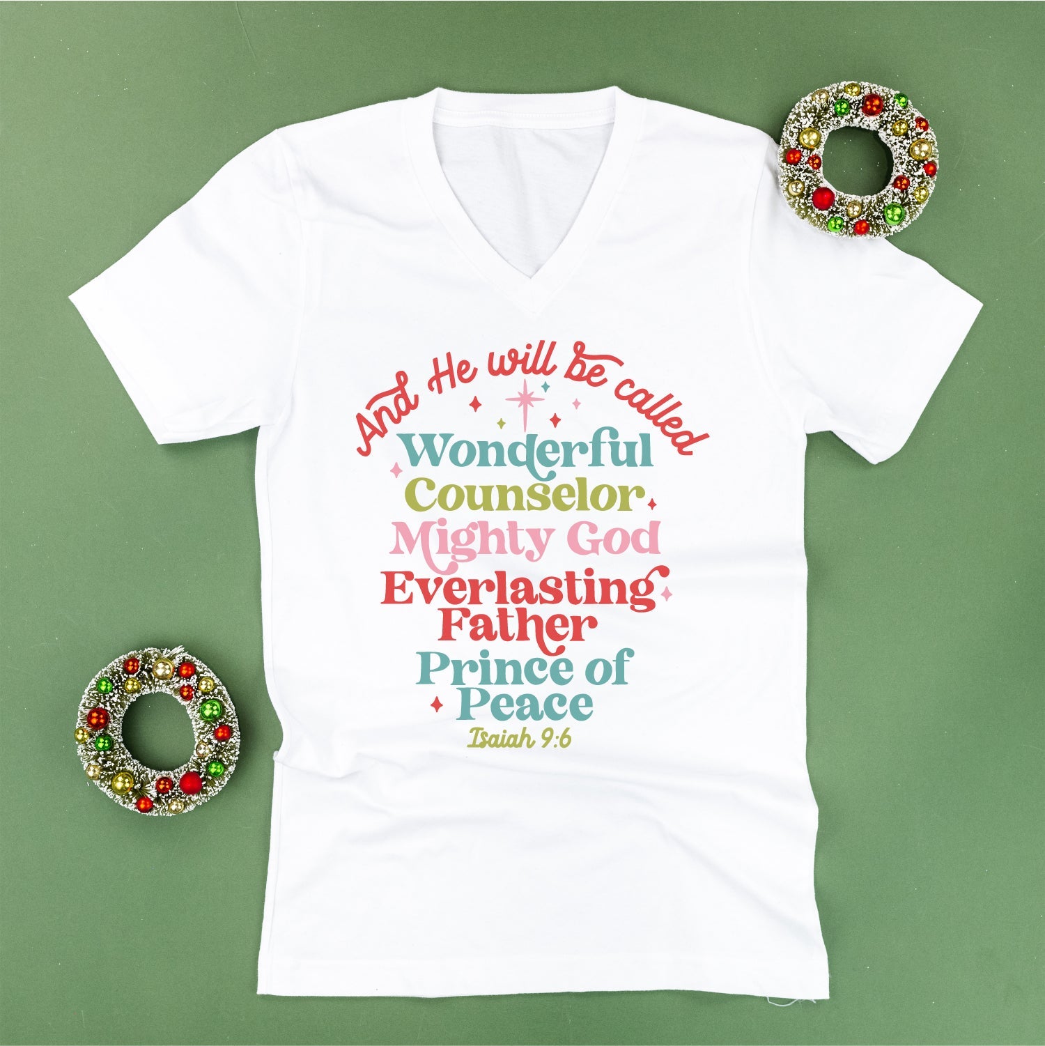 And He Will Be Called...Prince Of Peace - Unisex Tee Little Mama Shirt Shop