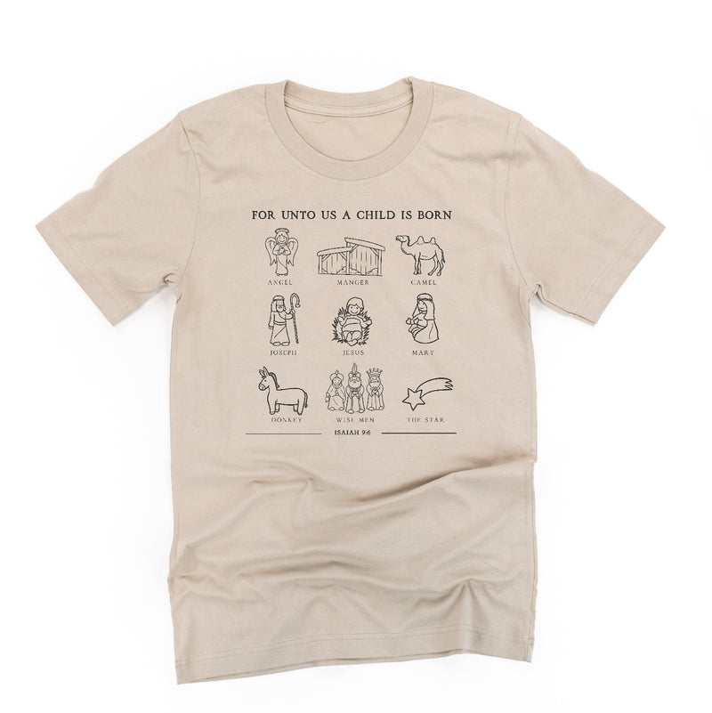 For Unto Us A Child Is Born - Unisex Tee