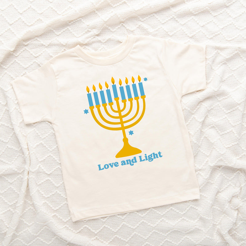 Love And Light - Hanukkah - Child Tee