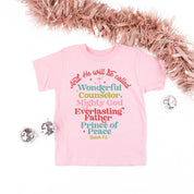 And He Will Be Called...Prince Of Peace - Child Tee Little Mama Shirt Shop