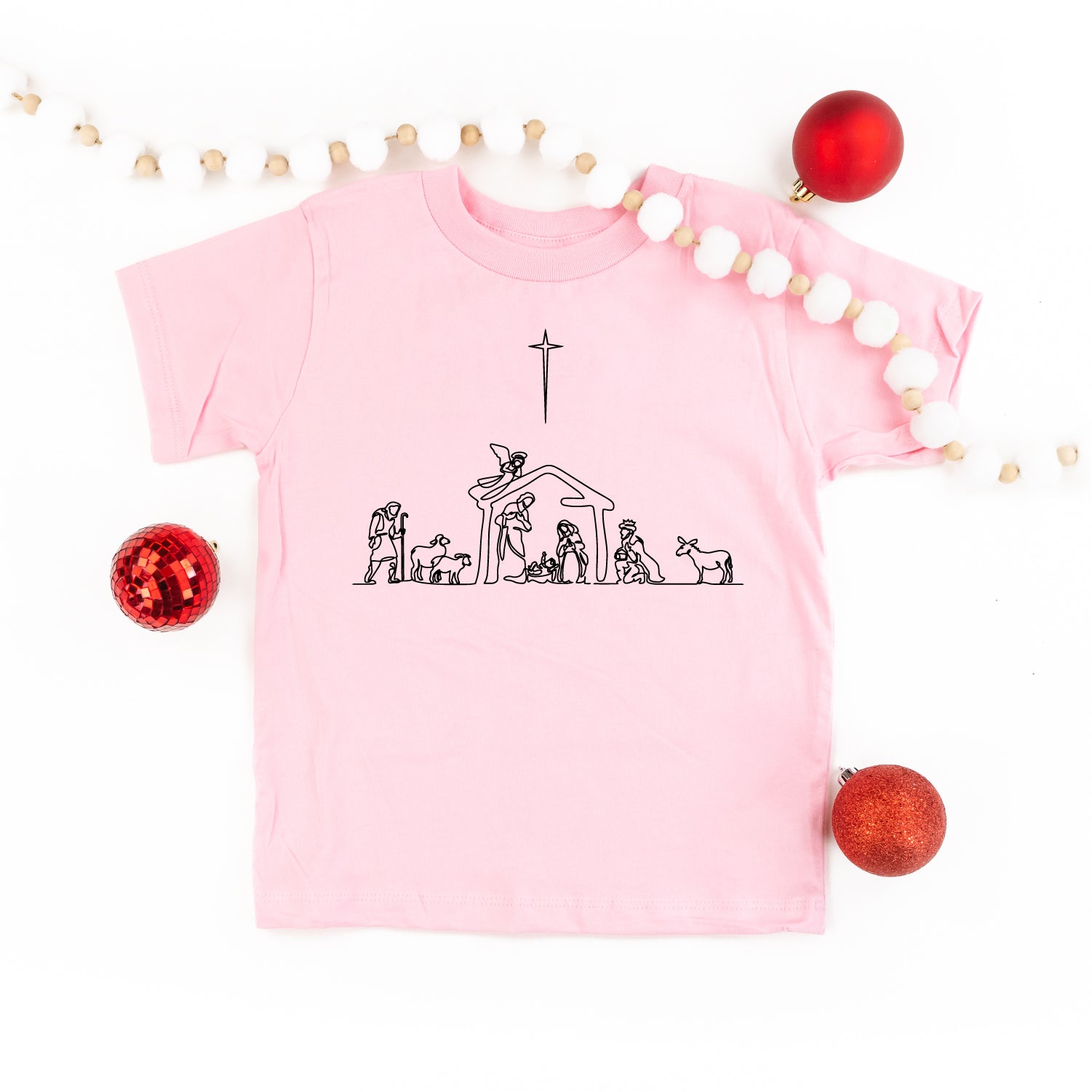 Nativity Scene - Child Tee Little Mama Shirt Shop