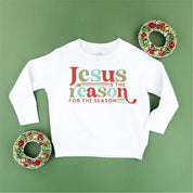 Jesus Is The Reason For The Season - Child Sweater Little Mama Shirt Shop