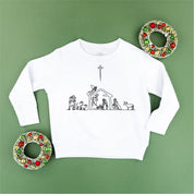 Nativity Scene - Child Sweater Little Mama Shirt Shop