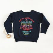 And He Will Be Called...Prince Of Peace - Child Sweater Little Mama Shirt Shop