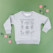For Unto Us A Child Is Born - Child Sweater Little Mama Shirt Shop