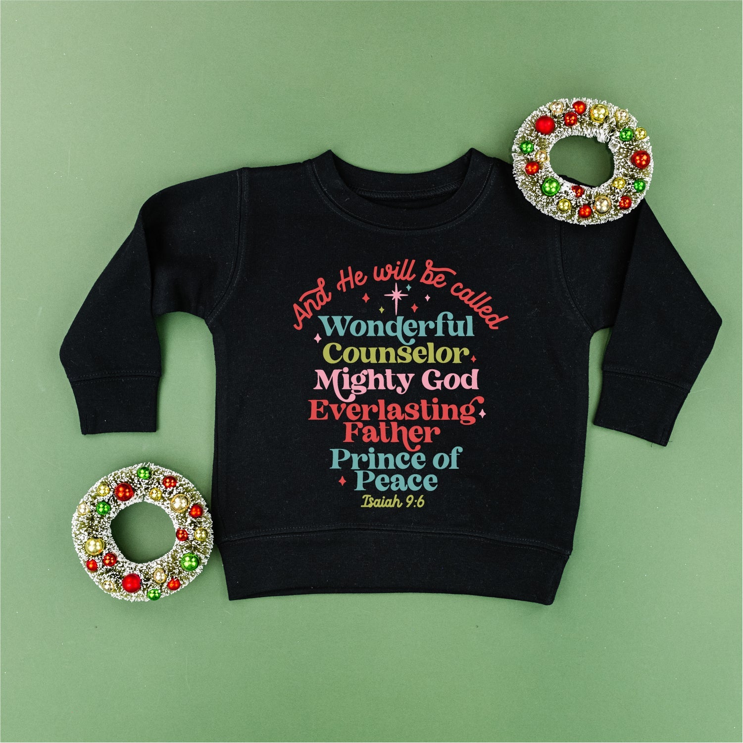 And He Will Be Called...Prince Of Peace - Child Sweater Little Mama Shirt Shop