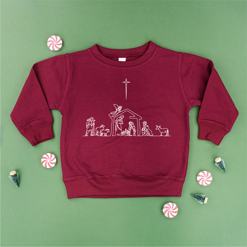 Nativity Scene - Child Sweater