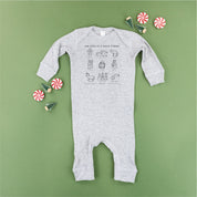 For Unto Us A Child Is Born - Baby Sleeper Little Mama Shirt Shop