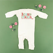 Jesus Is The Reason For The Season - Baby Sleeper Little Mama Shirt Shop