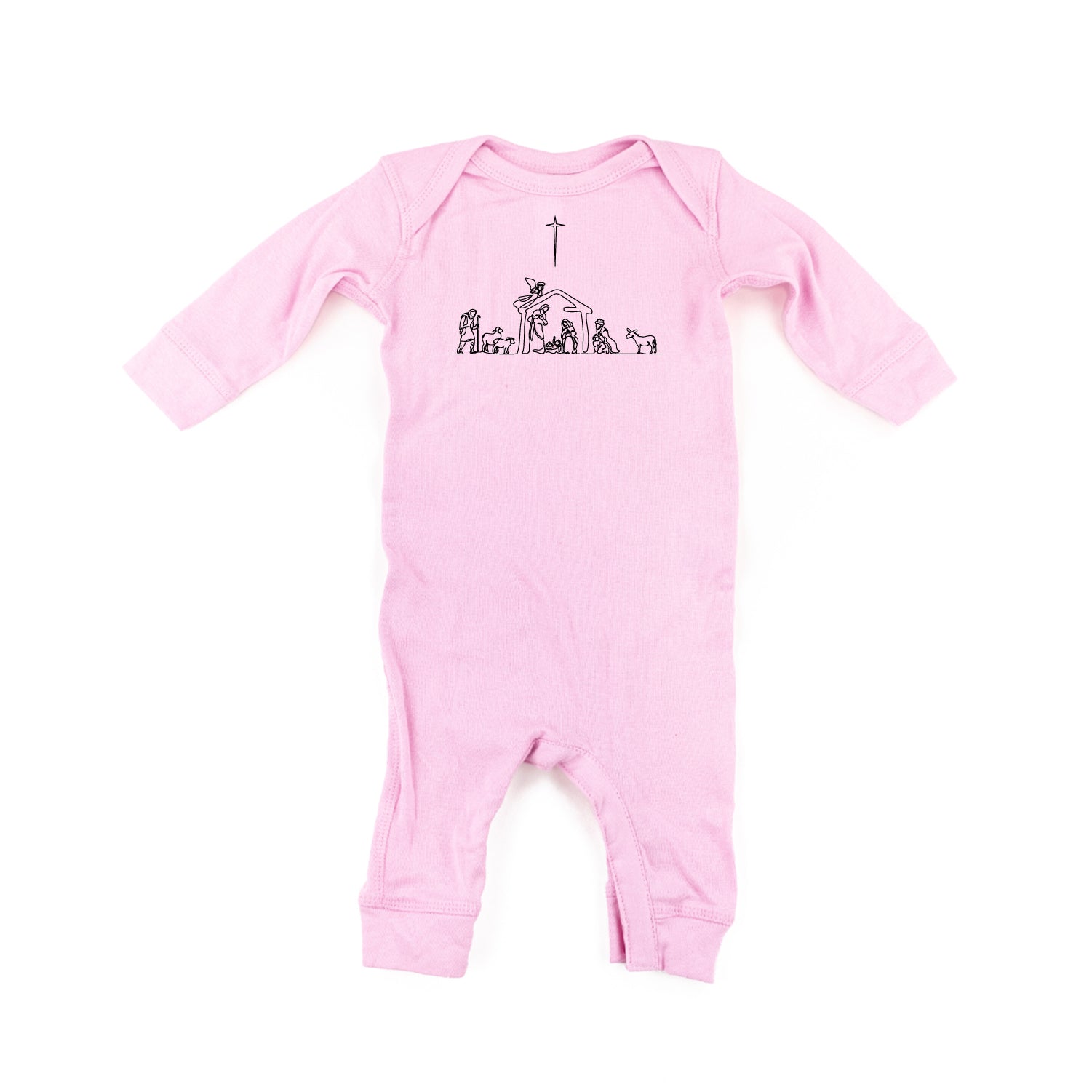 Nativity Scene - Baby Sleeper Little Mama Shirt Shop