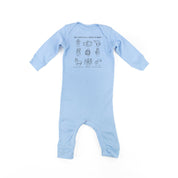 For Unto Us A Child Is Born - Baby Sleeper Little Mama Shirt Shop