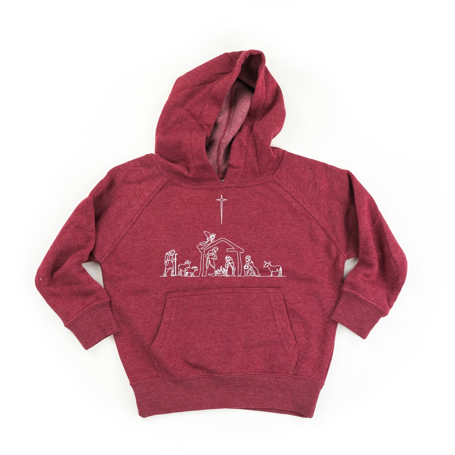 Nativity Scene - Child HOODIE Little Mama Shirt Shop LLC