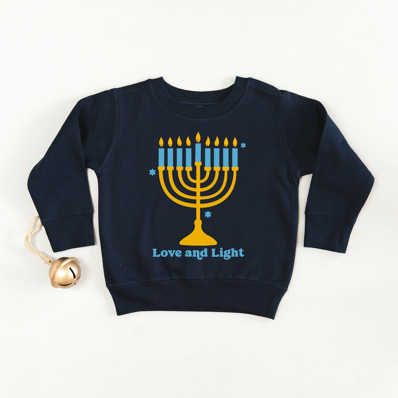 Love And Light - Hanukkah - Child Sweater