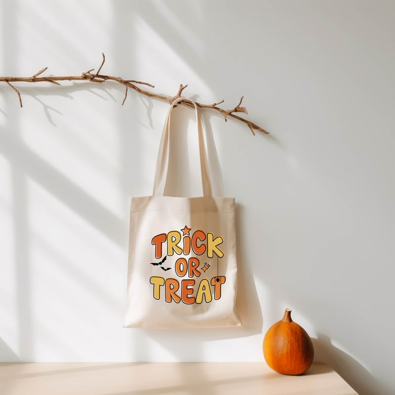 Trick or Treat Tote - Trick or Treat (ORANGE/YELLOW)