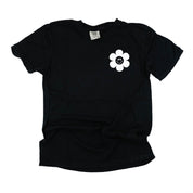 Melting Motherhood - YOU'RE DOING GREAT, MAMA - (w/ Simple Flower Smiley) - SHORT SLEEVE COMFORT COLORS TEE Little Mama Shirt Shop