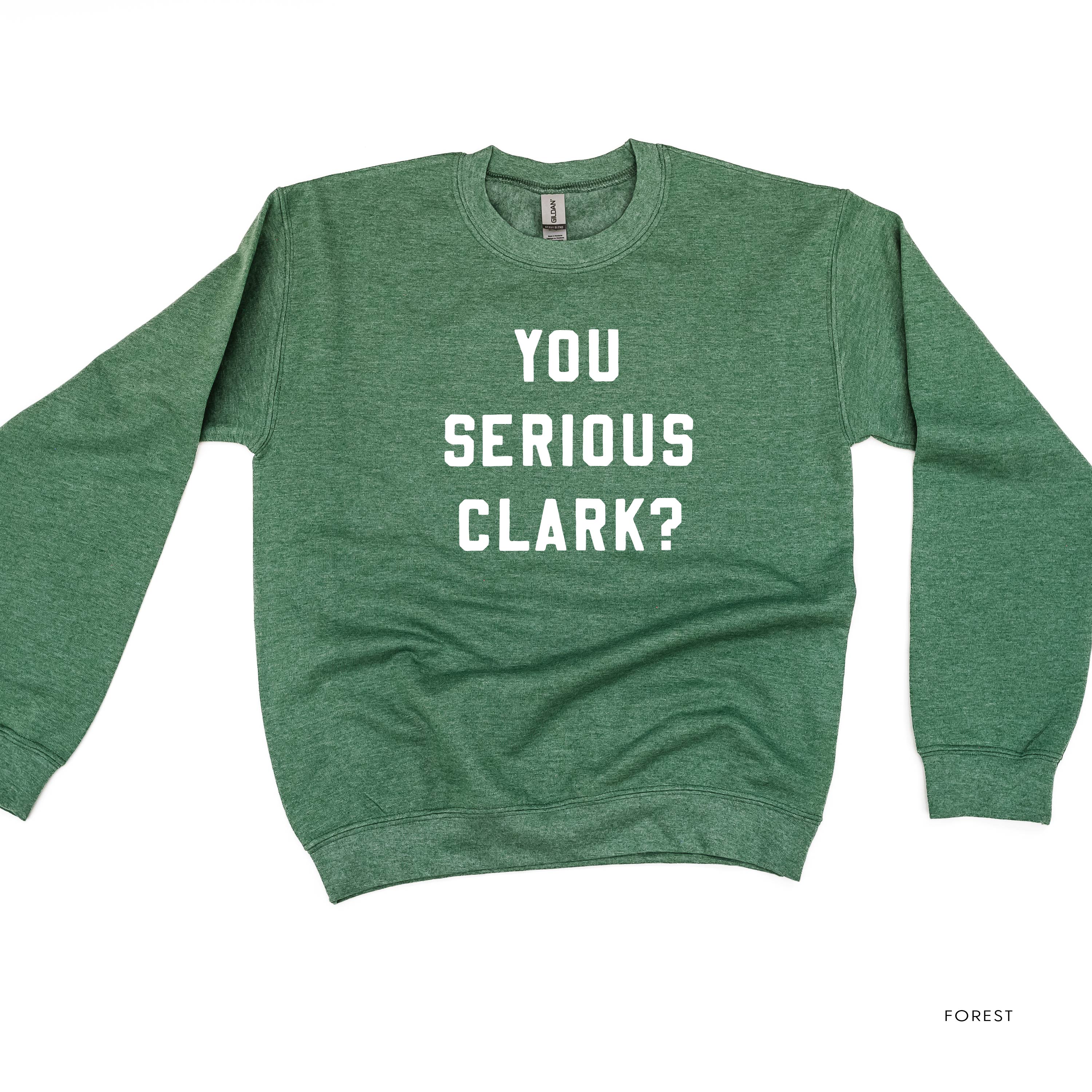 You Serious Clark? - BASIC Fleece Little Mama Shirt Shop LLC