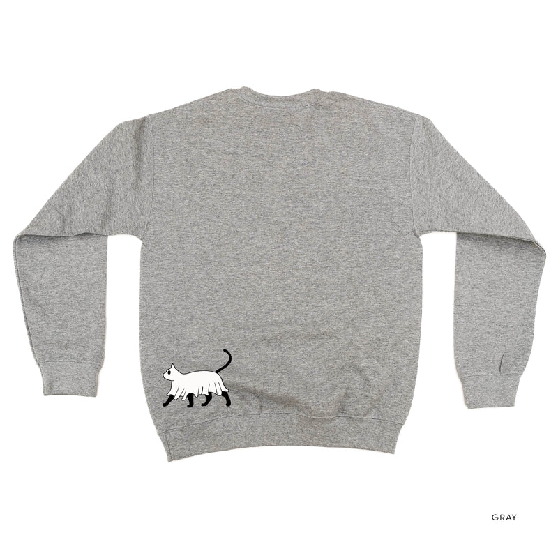 You're Freakin' Meowt! (with lower back detail) - Basic Fleece Crewneck