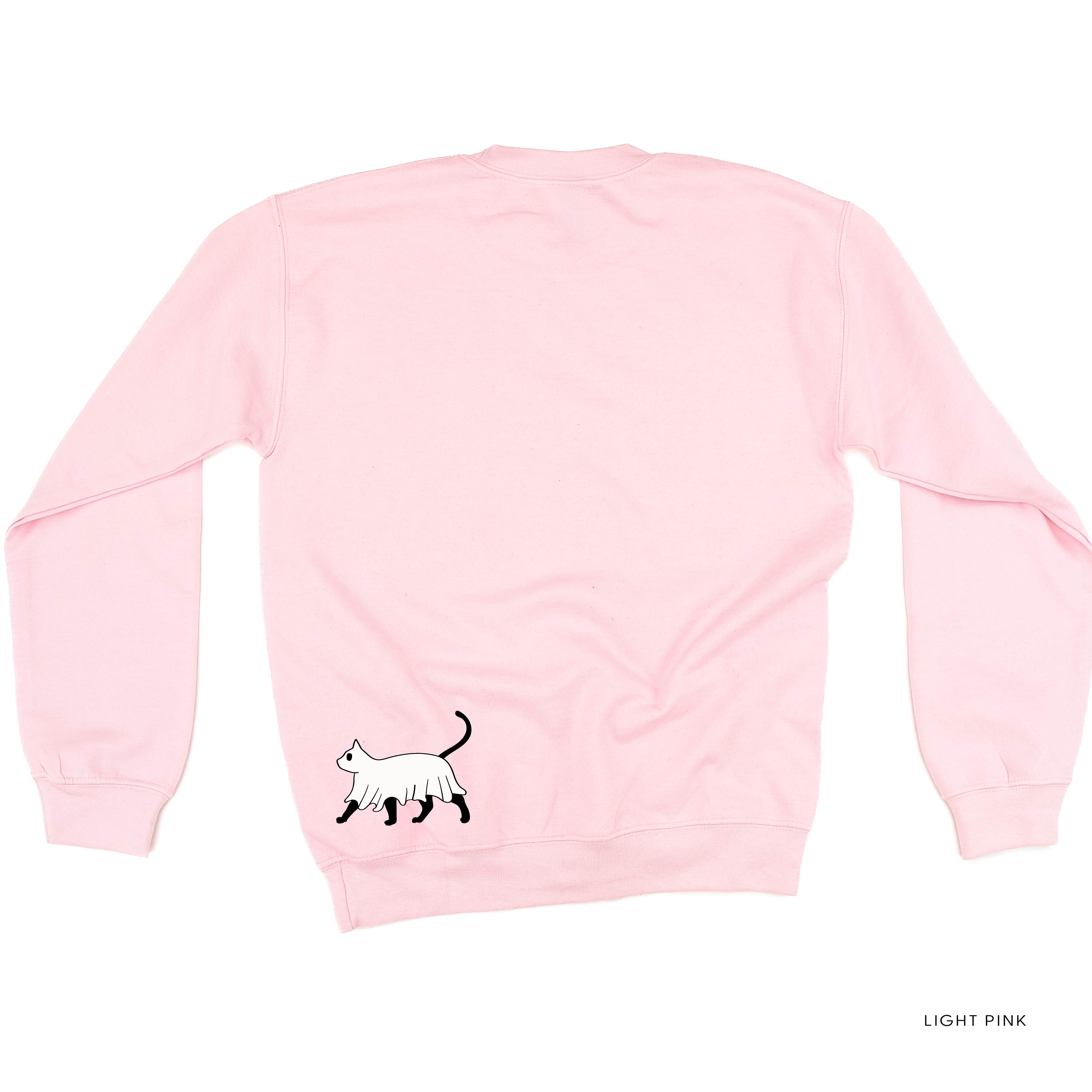 You're Freakin' Meowt! (with lower back detail) - Basic Fleece Crewneck Little Mama Shirt Shop LLC