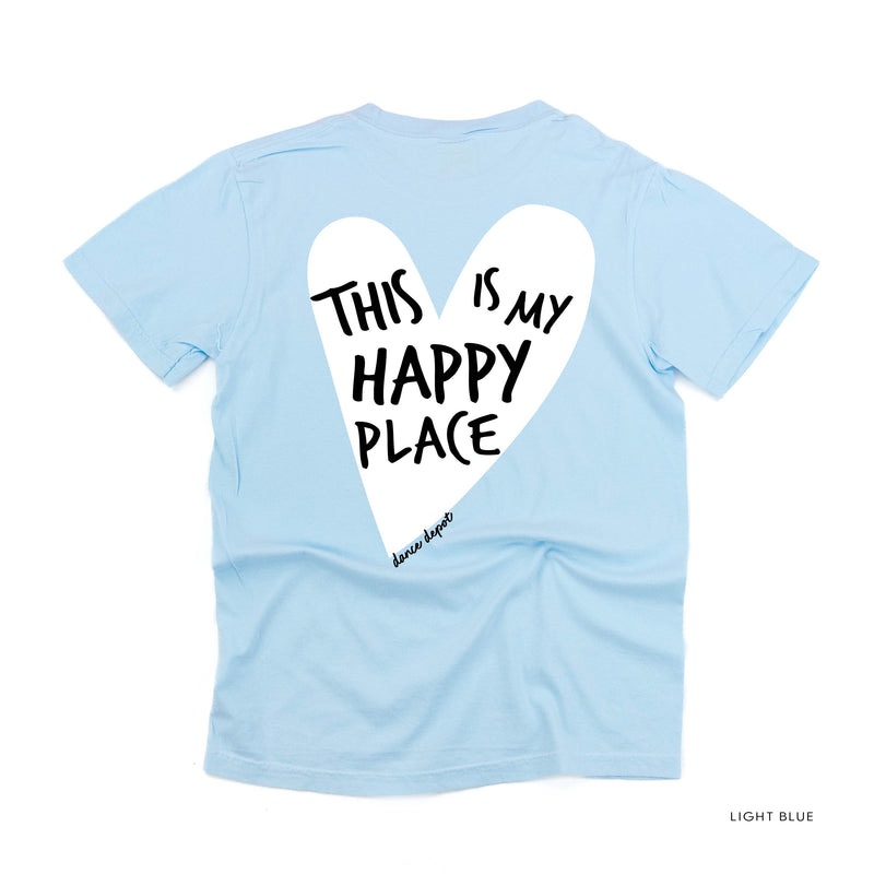 Dance Depot - This Is My Happy Place - YOUTH Comfort Colors Tee