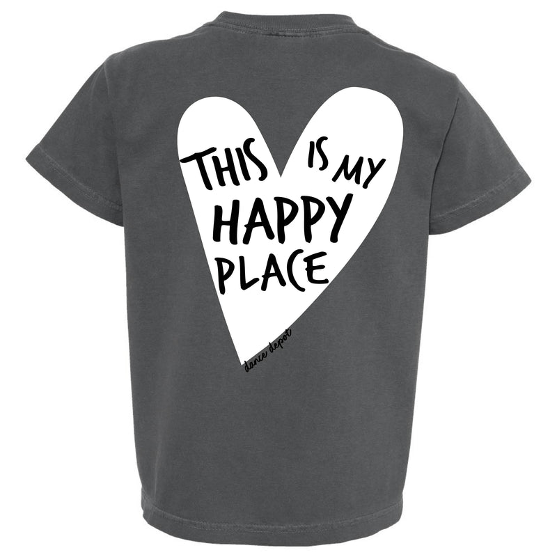 Dance Depot - This Is My Happy Place - YOUTH Comfort Colors Tee