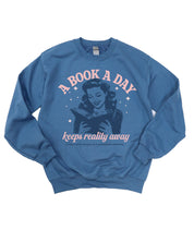 A Book A Day Keeps Reality Away - Basic Fleece Little Mama Shirt Shop LLC