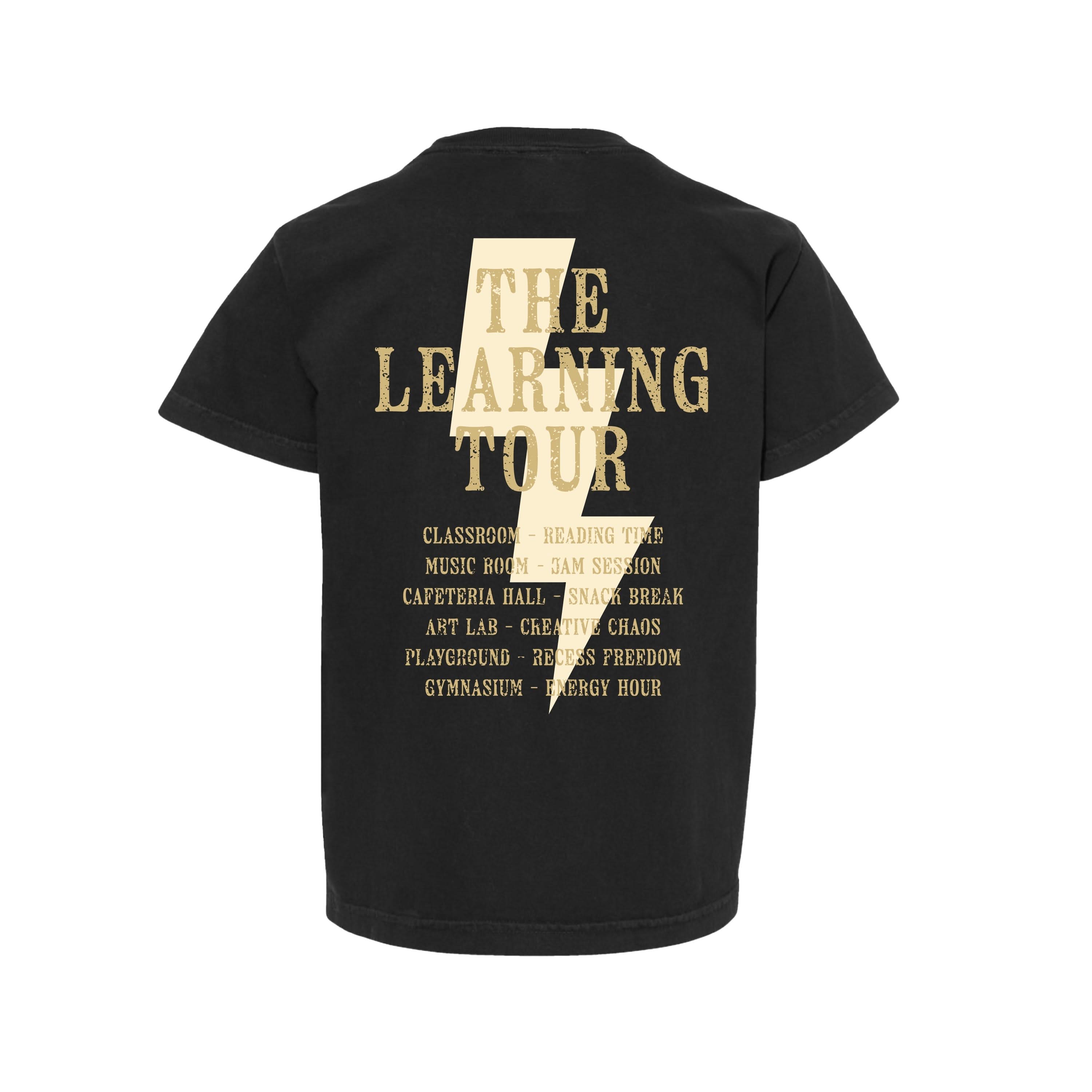 ABCD - The Learning Tour (f&b) - YOUTH Comfort Colors Tee Little Mama Shirt Shop