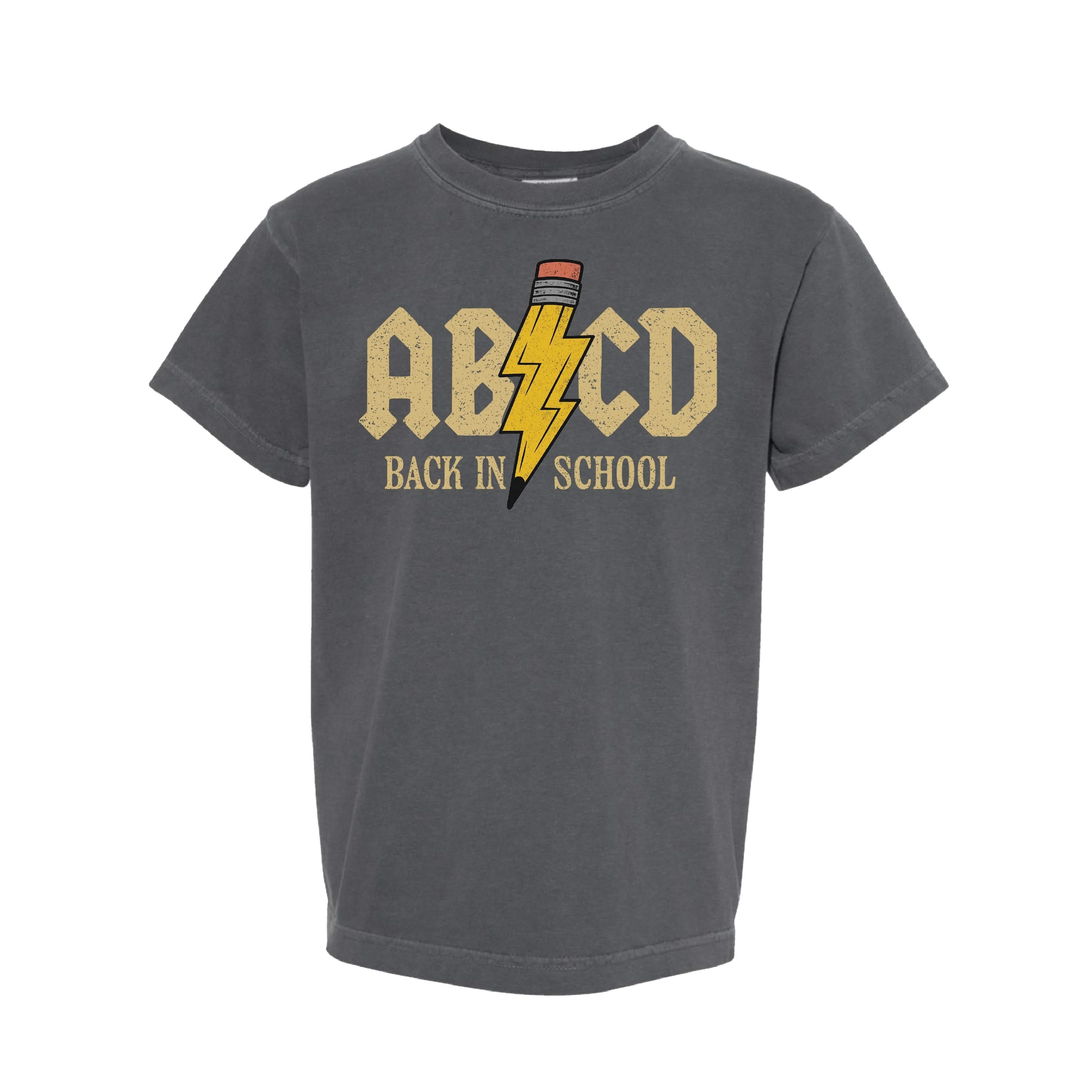 ABCD - The Learning Tour (f&b) - YOUTH Comfort Colors Tee Little Mama Shirt Shop