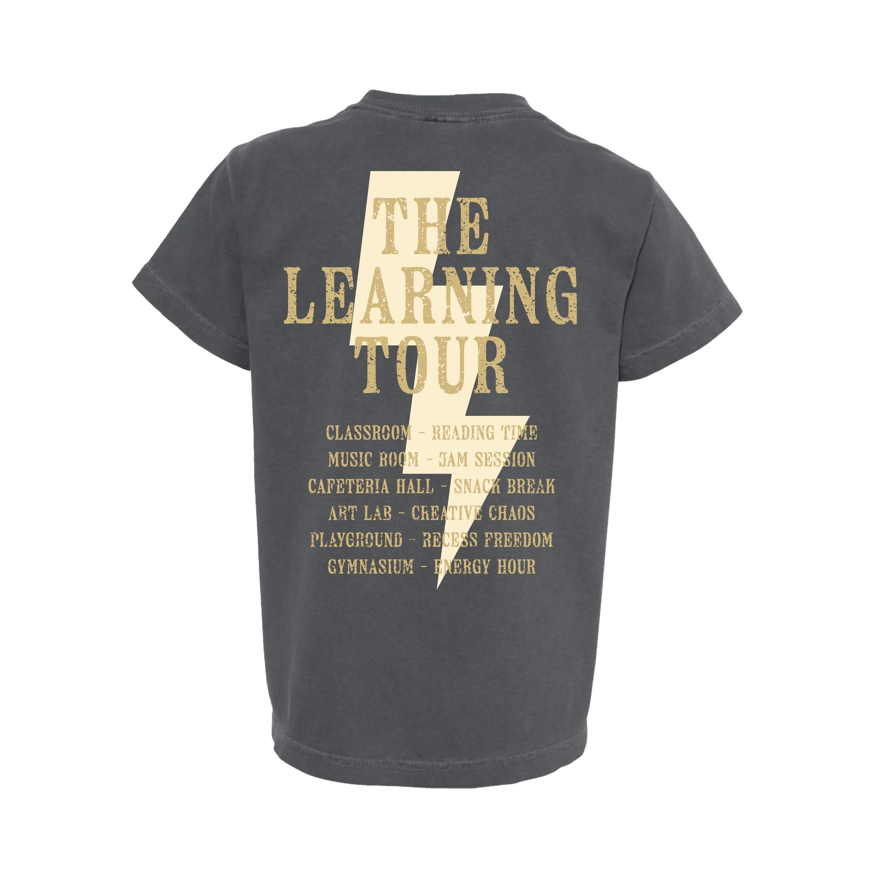 ABCD - The Learning Tour (f&b) - YOUTH Comfort Colors Tee Little Mama Shirt Shop