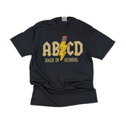 ABCD - The Learning Tour (f&b) - Comfort Colors Tee Little Mama Shirt Shop