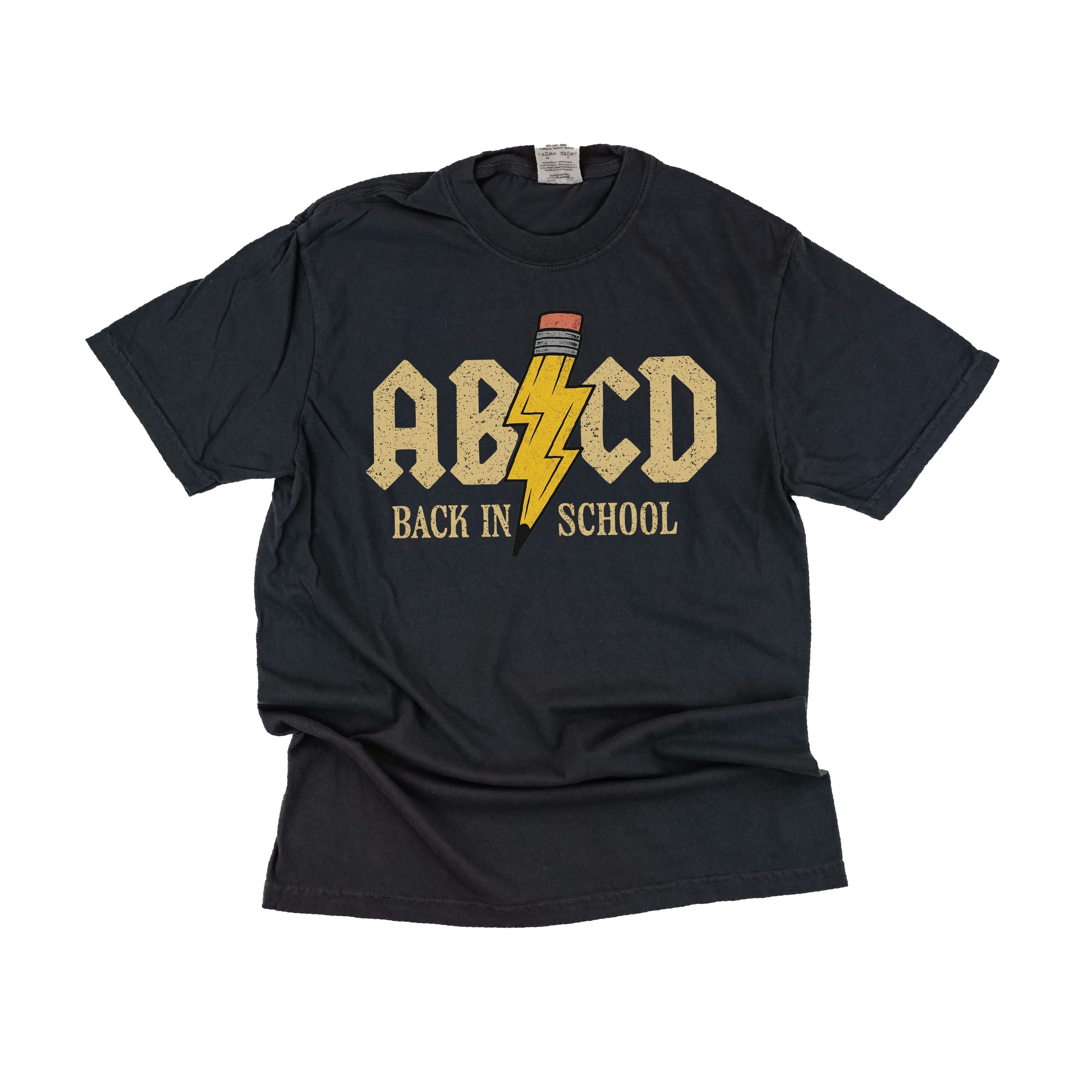 ABCD - The Learning Tour (f&b) - Comfort Colors Tee Little Mama Shirt Shop