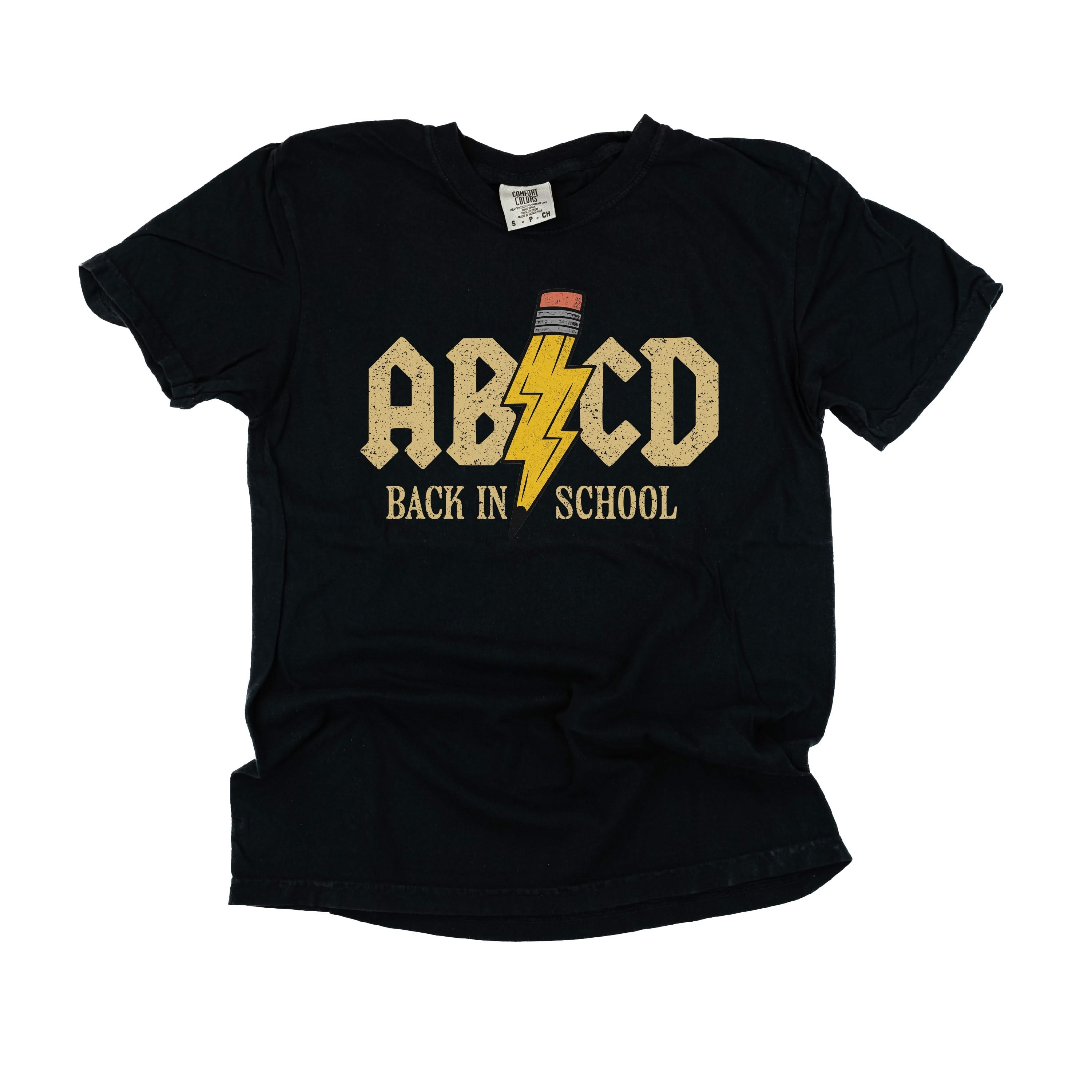 ABCD - The Learning Tour (f&b) - Comfort Colors Tee Little Mama Shirt Shop