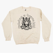 Raising A Brave Kid - BASIC Fleece Little Mama Shirt Shop LLC