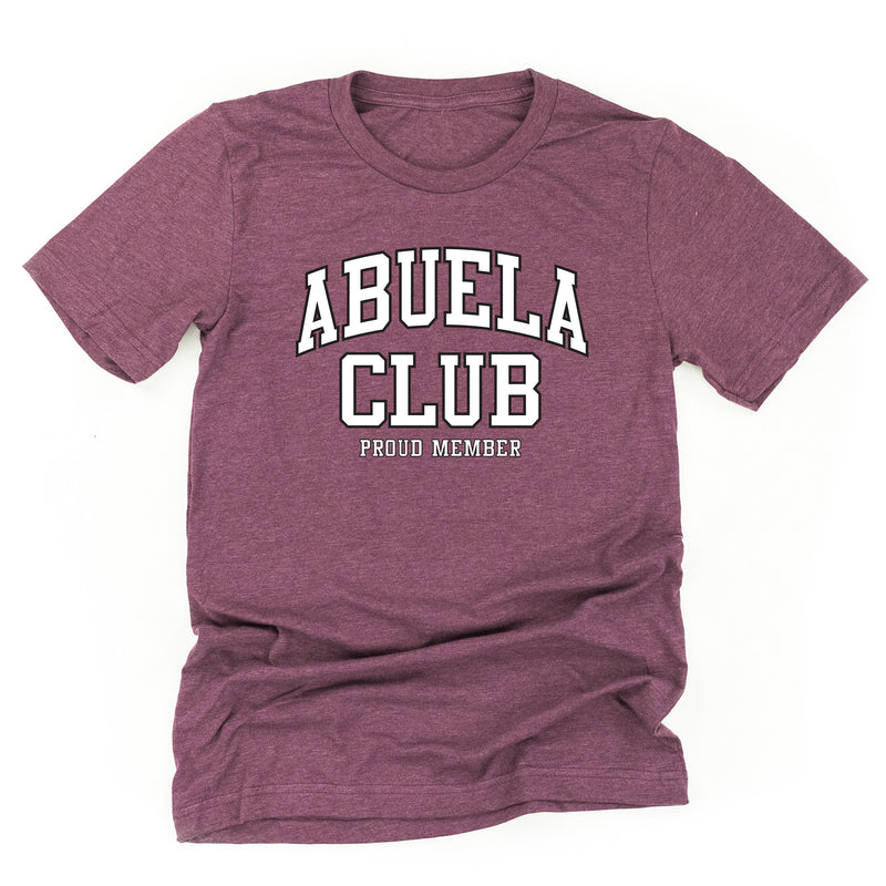 Varsity Style - ABUELA Club - Proud Member - Unisex Tee